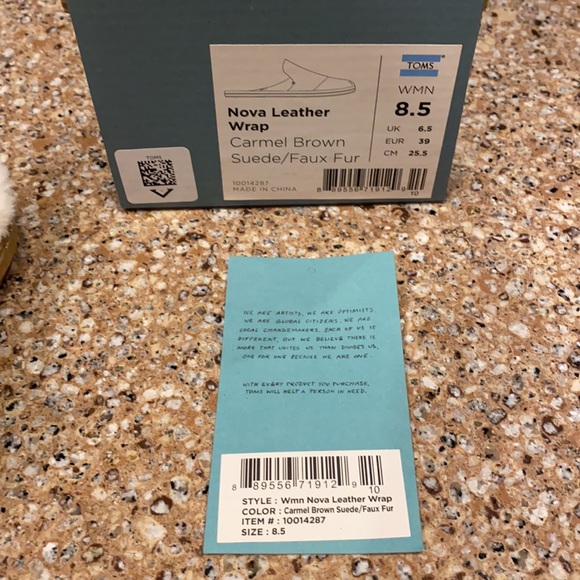 NWT Toms Nova slipper women’s 8.5 - Picture 2 of 5